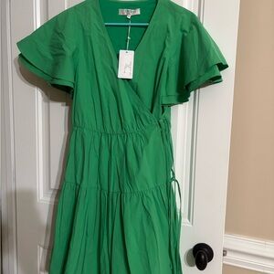 Crosby Green Mini Dress